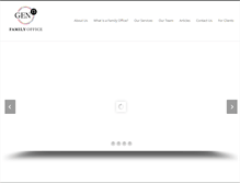 Tablet Screenshot of gennfamilyoffice.com